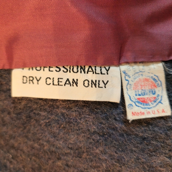 Vintage Union Made in the USA Beautiful wool coat, Size 8-10 - Picture 5 of 6